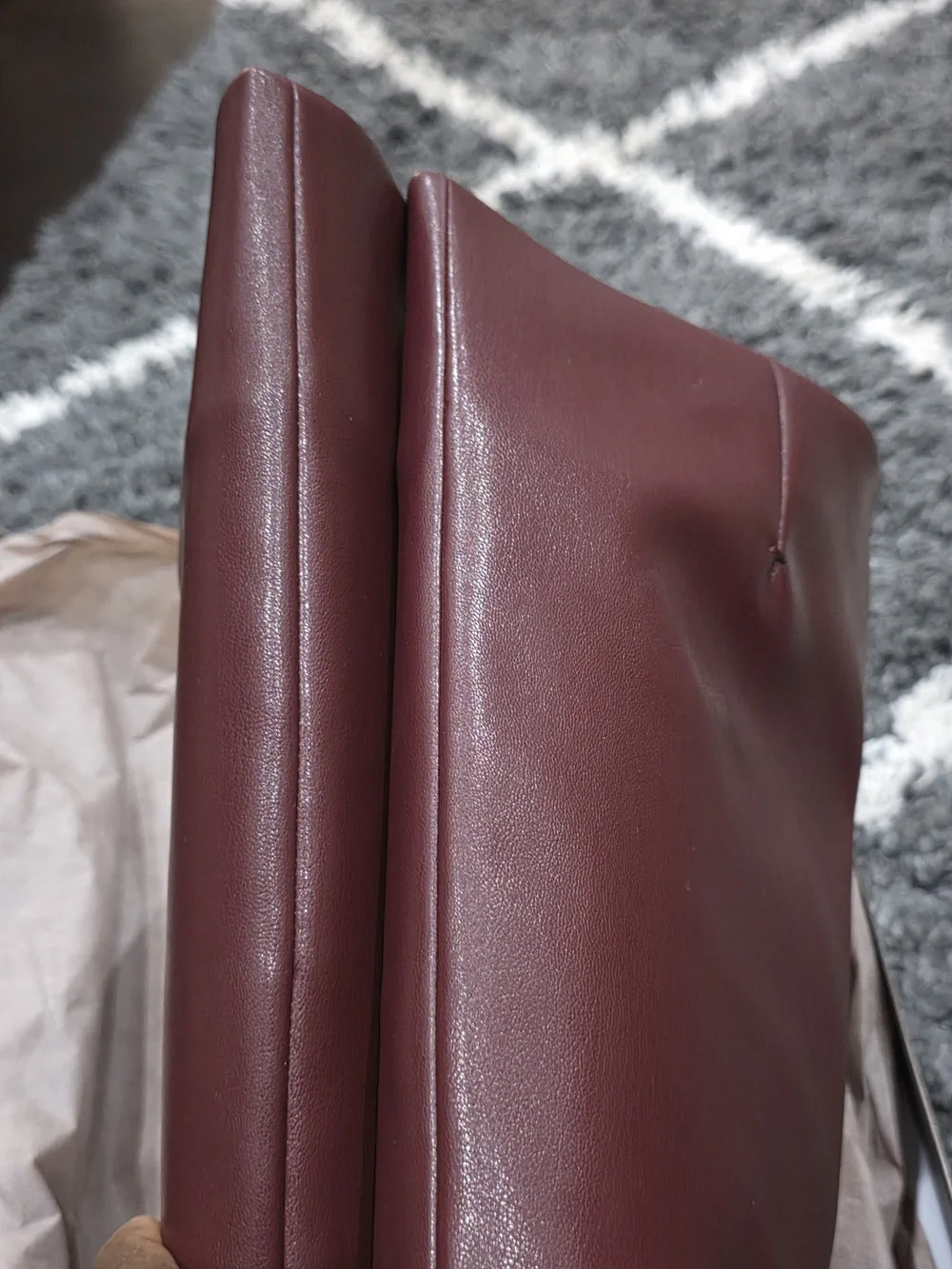 Franco Sarto L-Bowman,Red Sky Women's Knee High  Zip Leather Boot   Size 9.5M